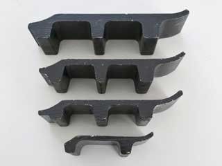 25crmnb Excavator Track Shoes Cleats Grouser Pads L3w-203x11x28b